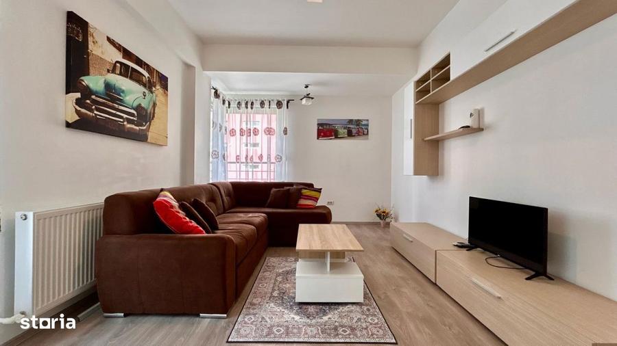 Apartament cu 2 camere decomandat, mobilat în Central