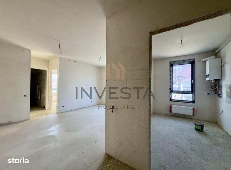Apartament cu 3 camere semidecomandat în Nord
