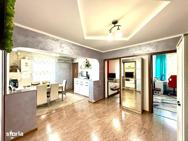 Apartament cu 3 camere decomandat în Central