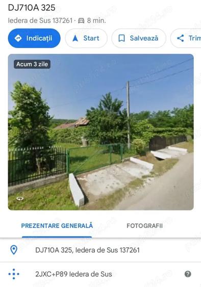 Teren de 2403 mp, în Iedera
