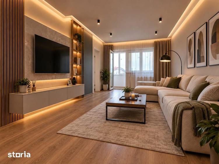Apartament cu 2 camere semidecomandat în Dacia