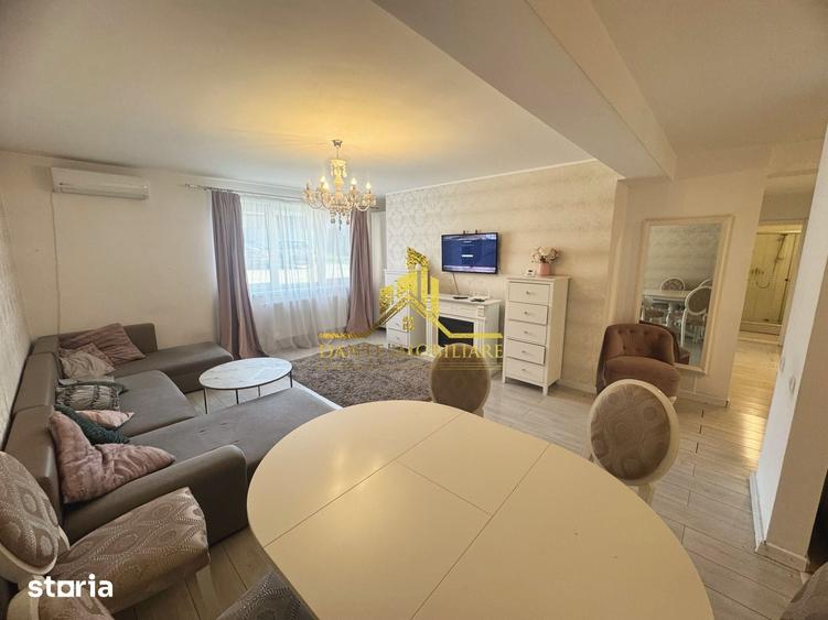 Apartament cu 3 camere semidecomandat, mobilat în Borhanci