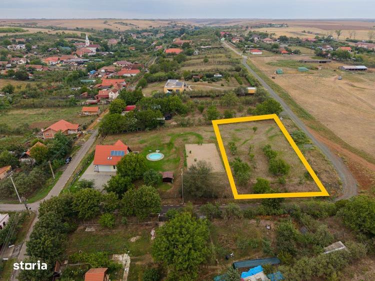 Teren de 1584 mp, în Pișchia