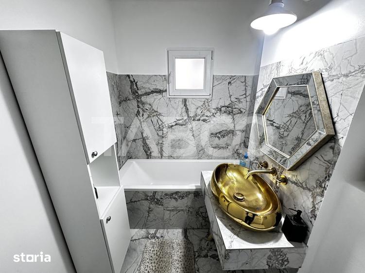 Apartament cu 3 camere decomandat, mobilat în Terezian