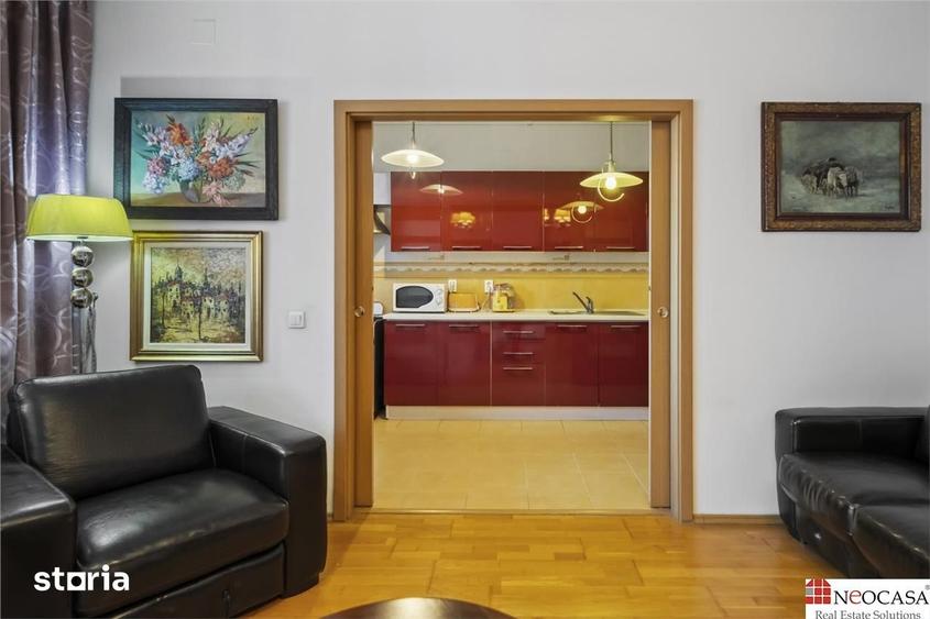 Apartament cu 2 camere, mobilat în Calea Victoriei