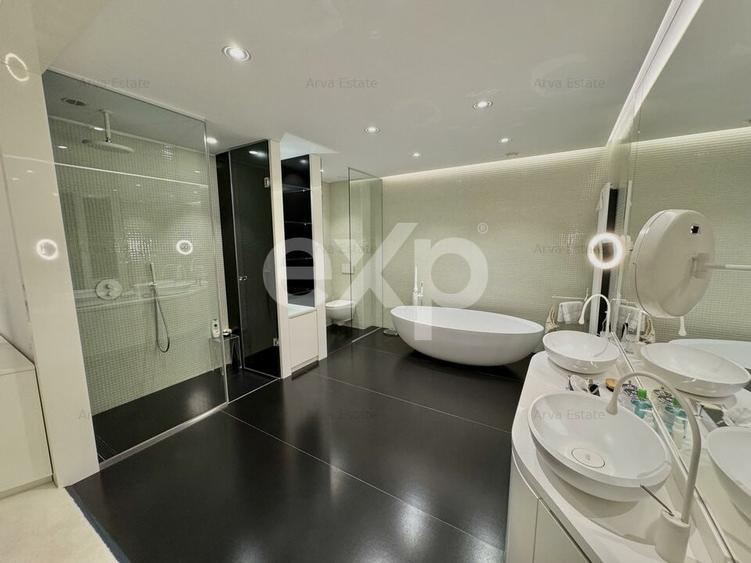 Penthouse cu 3 camere decomandat, mobilat în Herăstrău