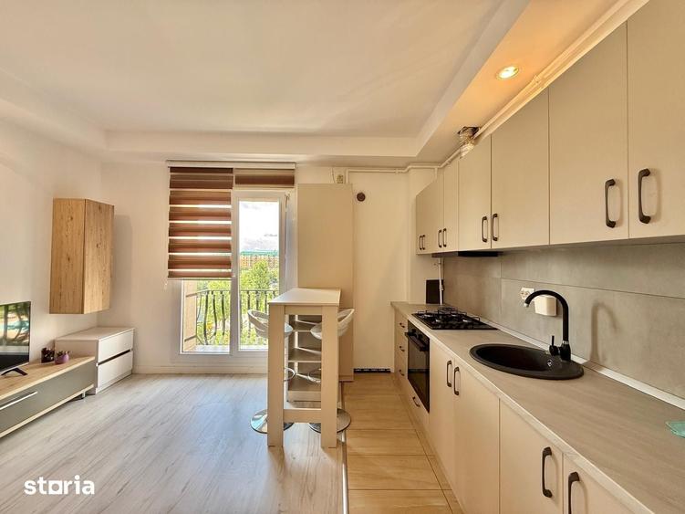 Apartament cu 2 camere semidecomandat în Ștefăneștii de Jos
