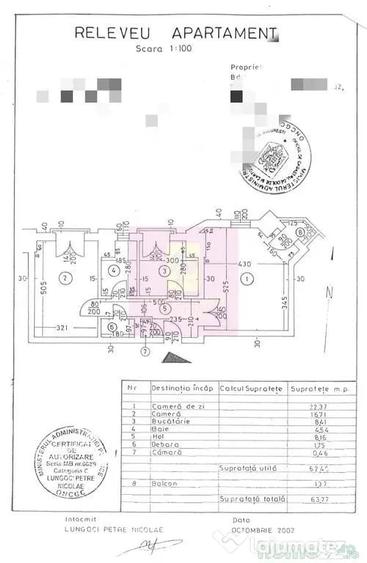 Apartament cu 2 camere decomandat în Splaiul Independenței