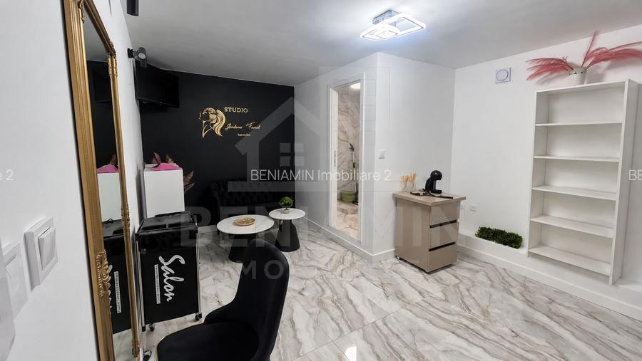 Spatiu pretabil salon 21.2mp demisol Rovine la Rond