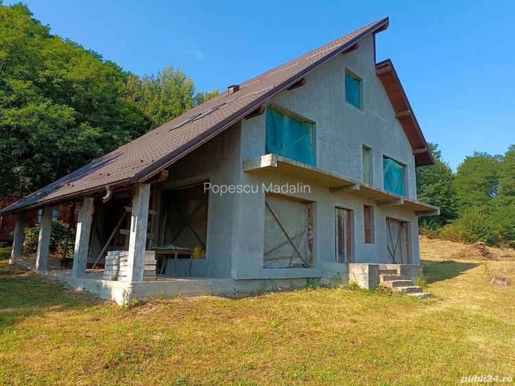 Vand casa la rosu, comuna Merisani, sat Dobrogostea