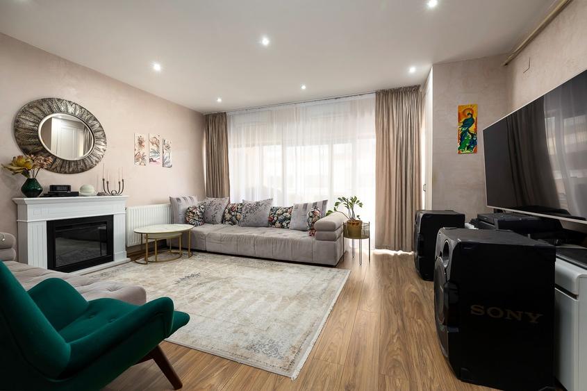 Apartament 4camere//bloc boutique//mobilat complet//Pipera - 17