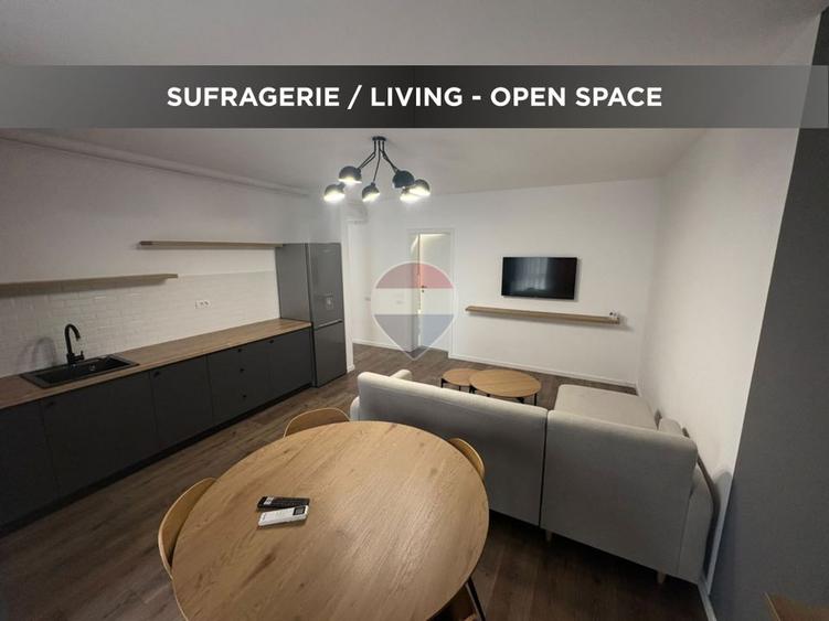 Apartament cu 2 camere decomandat, mobilat în Est