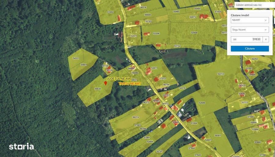 Teren intravilan de vanzare Targu Neamt | 5.400 mp | Utilitati - 2