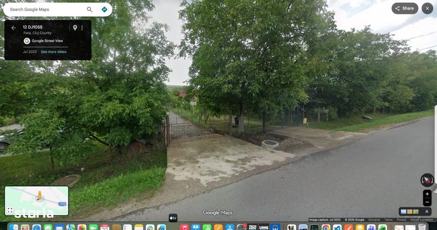 Teren intravilan cu suprafata de 800 mp situat in Pata - 1