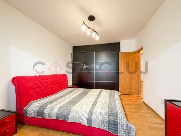 3 camere, decomandat, etaj intermediar,  Parcul Iuliu Hațieganu