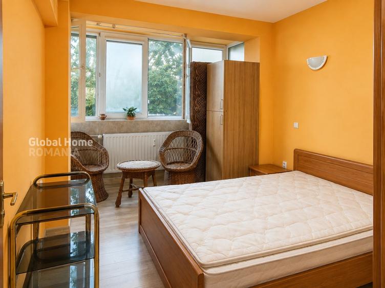 Apartament cu 3 camere semidecomandat, mobilat în Victoriei