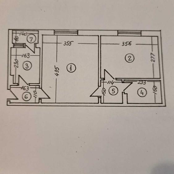 Vand apartament 2 camere Uioara - 1