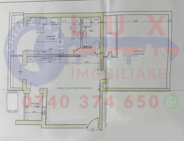 ID 3642 Apartament 3 camere - Strada Babadag ULTRACENTRAL - 3