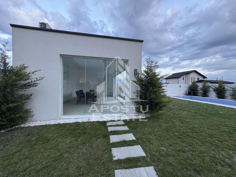 Vila de lux cu piscina incalzita de vanzare in Mosnita Noua | 4 camere - 37