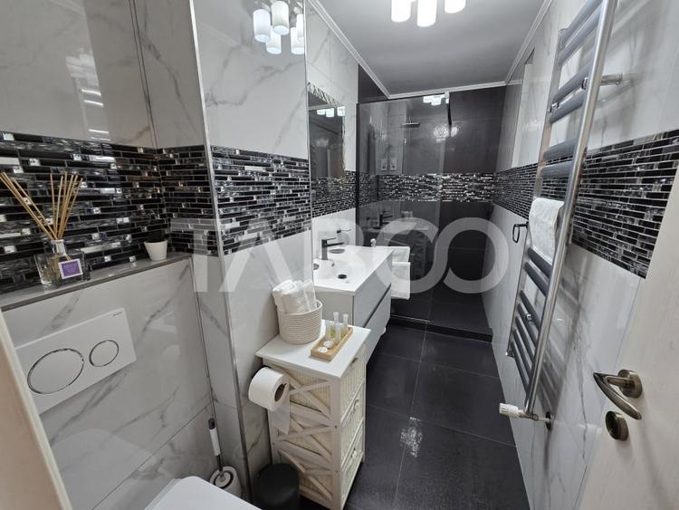 Apartament 2 camere de inchiriat mobilat modern pivnita Dioda Sibiu - 8