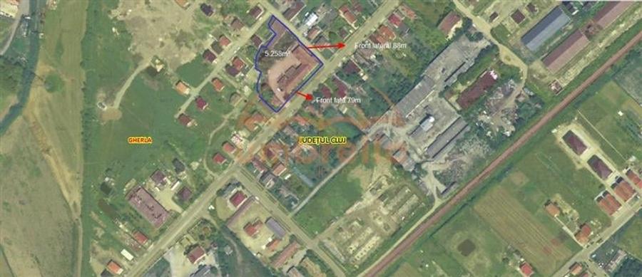 Constructii si teren de vanzare 5.258/?/140 /? in Gherla - 3