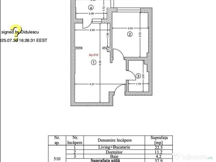 FINALIZAT ! Apartament tip Studio, vedere piscina, 3 min ... - 3