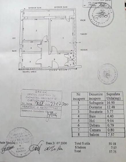 Orizont - STRADAL, Apart 2 cam decomandat, renovat, balcon lung - 13