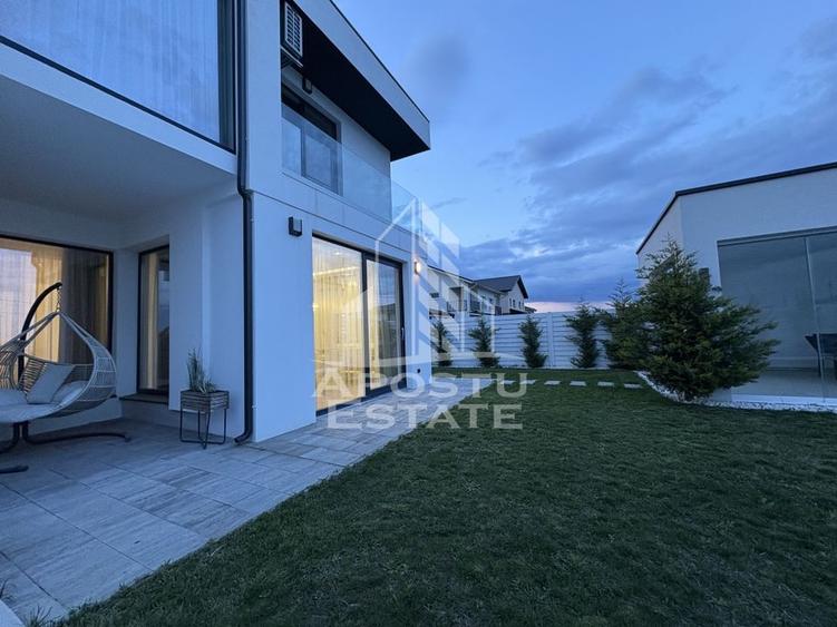Vila de lux cu piscina incalzita de vanzare in Mosnita Noua | 4 camere - 40