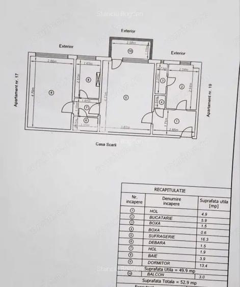 Apartament 2 camere spa?ios, zona Corni?a Bistri?ei langa ?coala nr. 10 - 11