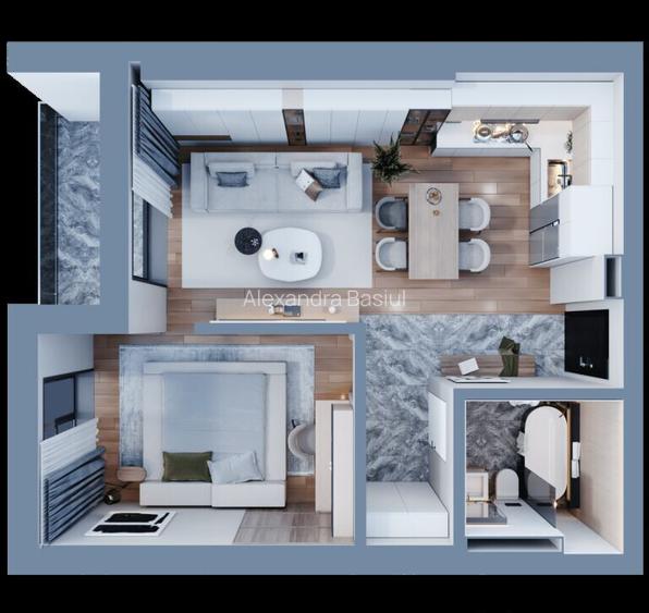 APARTAMENT 1 CAMERA IN BLOC NOU, OPEN SPACE, PROIECT APARTAMENT 1 CAMERA IN BLOC NOU, OPEN SPACE, PROIECT