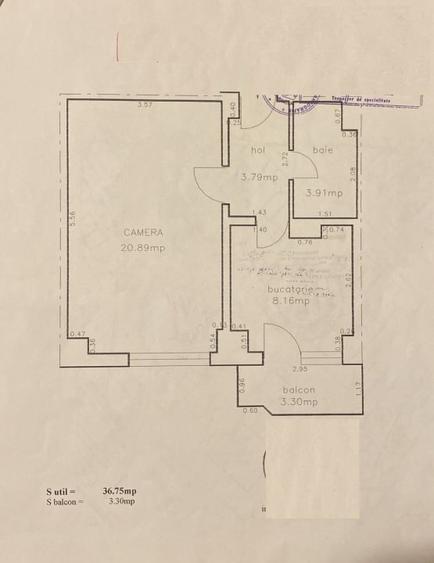 Ap.1 camera 40mp, zona Ultracentrala Independentei. etaj intermdiar 5. - 3