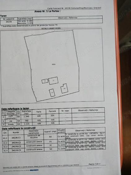 Vand gospodarie sat Busu com. Grecesti Dj - 1