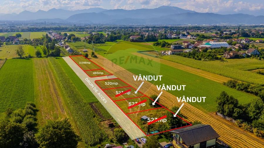 COMISION 0% Teren  483mp Brasov / Stupini - 3