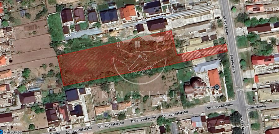 Teren Strada Mare Lumina Central - 1
