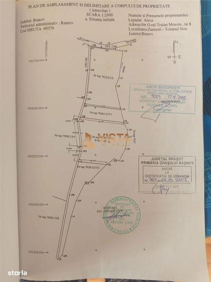 Teren cu priveliste, 2400mp in Rasnov - 3