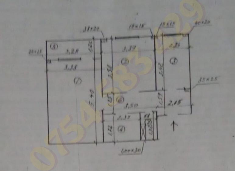 Apartament decomandat, 2 camere, metrou Lujerului - 12