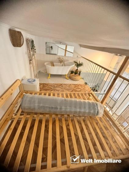 Apartament tip studio etajat, ultracentral, mobilat si utilat ! - 16