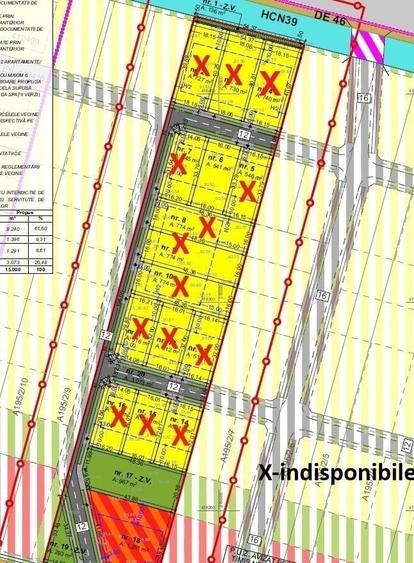 Teren de vanzare Mosnita, cu gaz, curent, apa retea - 41.500E+TVA - 2
