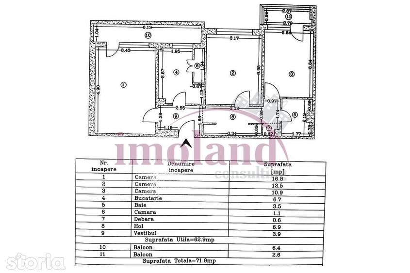 Vanzare - apartament - 3 camere - Lujerului-Iuliu Maniu - 19
