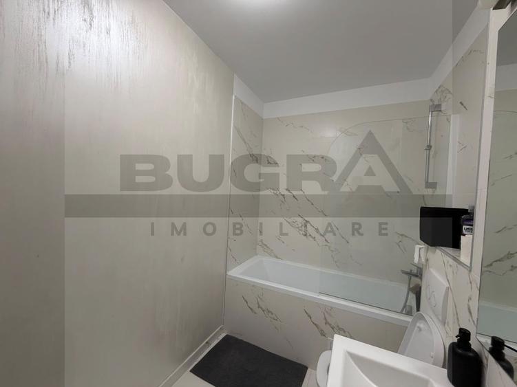 Apartament cu 2 camere semidecomandat în Chinteni