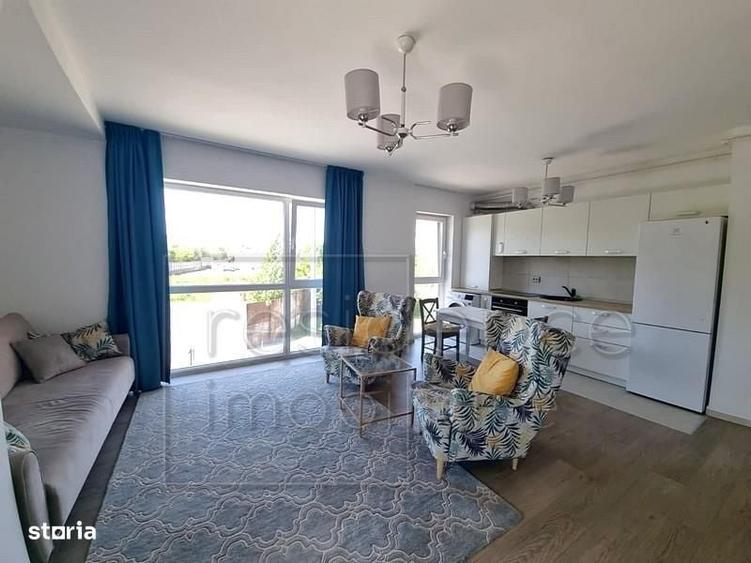 Apartament cu 2 camere semidecomandat, mobilat în Iris