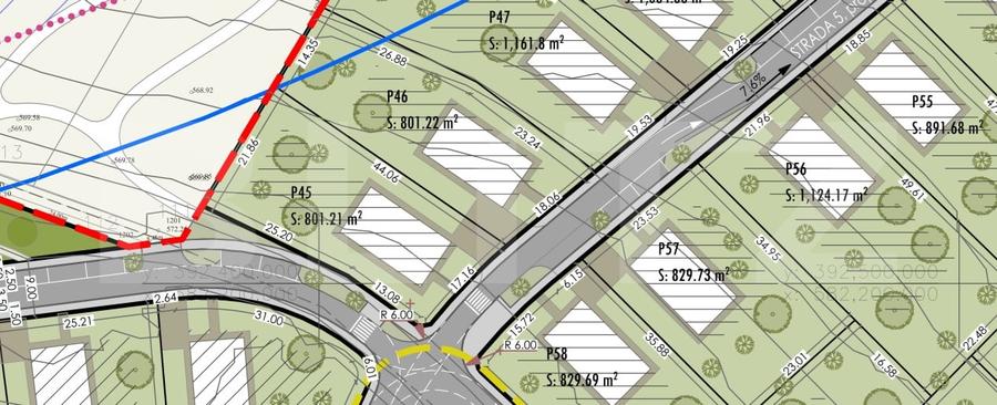 Teren Construcții intravilan de 1041 mp, în Feleacu