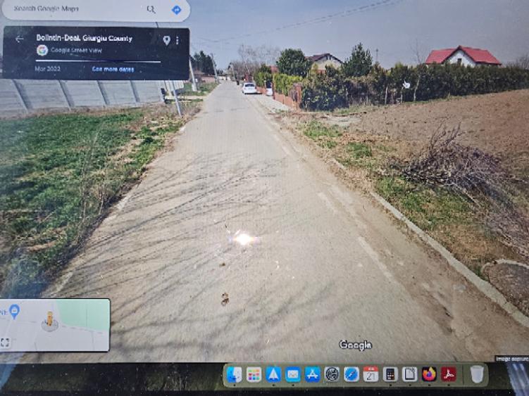 Teren Construcții intravilan de 1383 mp, în Bolintin-Deal