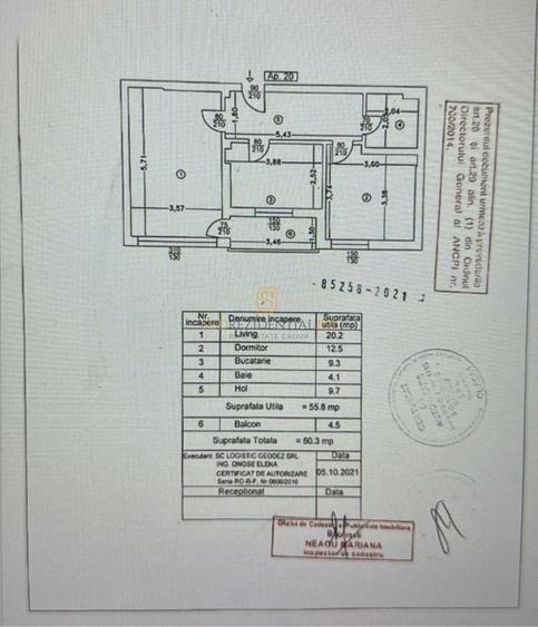 Apartament 2 camere, 2/5, decomandat, Postalionului, Comision 0% - 9