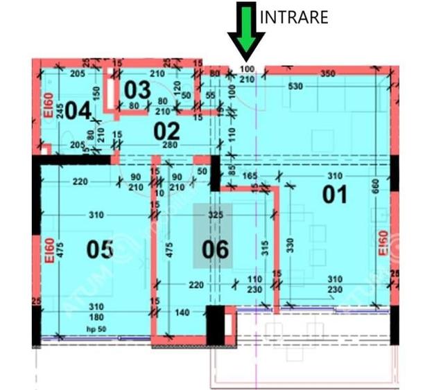 Apartament cu 3 camere si balcon in zona Calea Surii Mici din Sibiu - 2