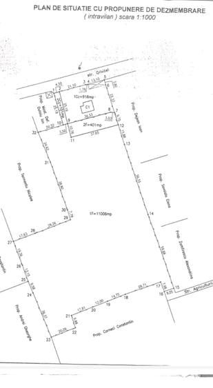 Breaza, Prahova Teren de vânzare – 11.107 mp, intravilan - 2