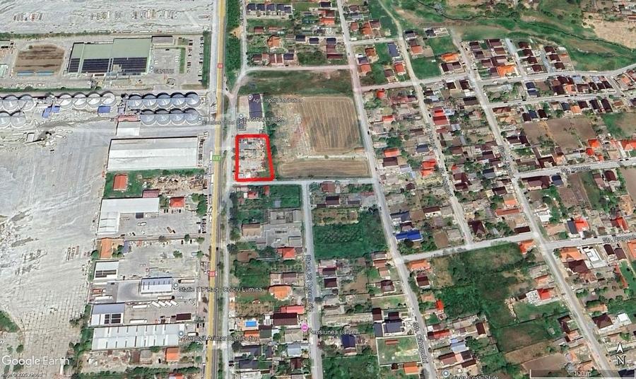 Teren Strategic in Lumina - deschidere la 3 strazi - langa Baza Nato - 38