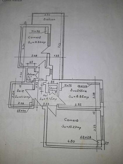 De vanzare apartament 2 camere,Dacia - 5