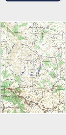 Pasune si padure 40,8983 ha ,pretabil expl piatra pt constructii - 2