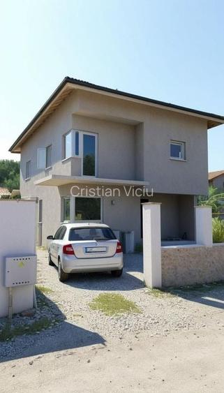 Casă individuală Domnești - curte 400 mp, 4 camere, utilități Casă individuală Domnești - curte 400 mp, 4 camere, utilități